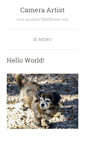 Mobile Screenshot of cameraartist.com