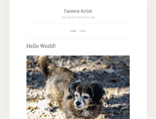 Tablet Screenshot of cameraartist.com